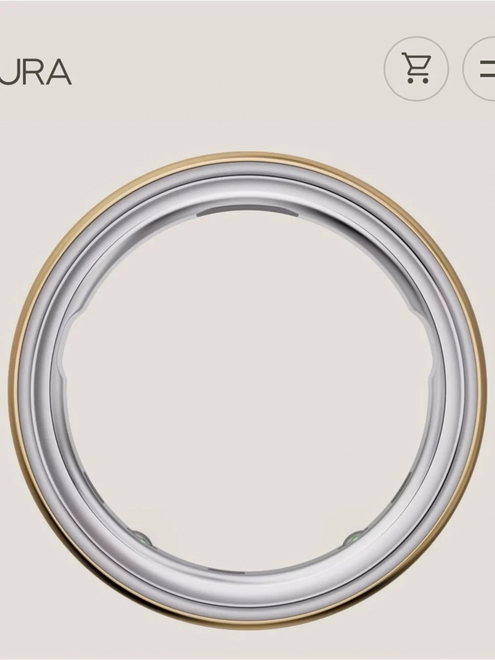 Oura Replacement Ring - Gold Size 8
